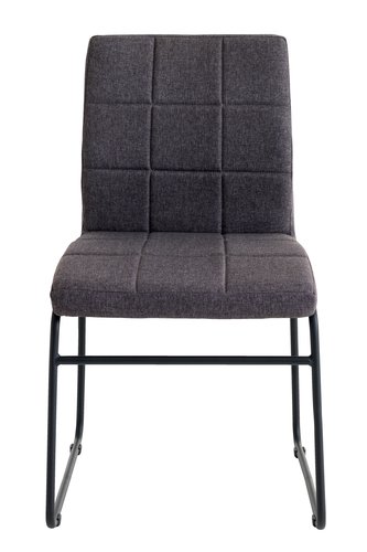 Dining chair HAMMEL grey/black