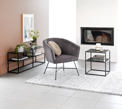 Móvel TV VIRUM preto