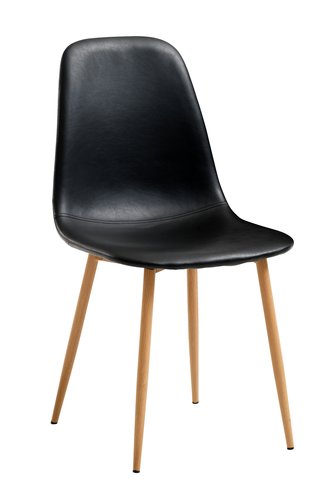 Dining chair JONSTRUP black/oak
