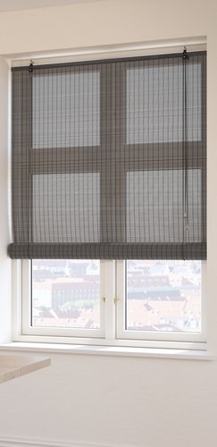 Roller blind bamboo BYRE 140x160 grey