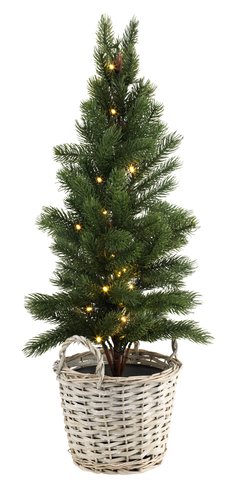 Kunstigt træ GRANE H75cm m/30 LED
