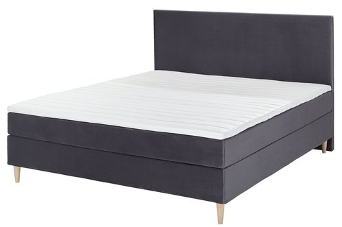 Boxspring krevet 180x200 BASIC C10 siva-34