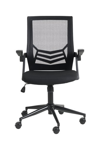 Office chair ASPERUP black mesh