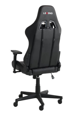Gaming chair NIBE black/red