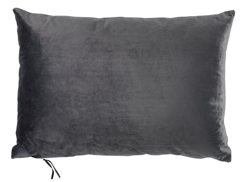 Cushion LILJE velour 35x50 grey