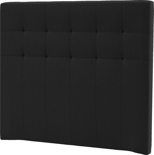 Sengegavl 120x125 H50 STITCHED svart-10