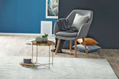 Cadeirão KLAMPENBORG cinzento