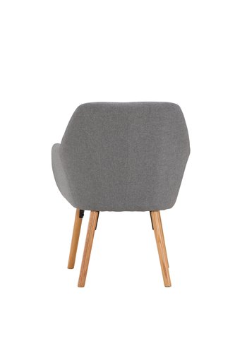 Cadeirão KLAMPENBORG cinzento