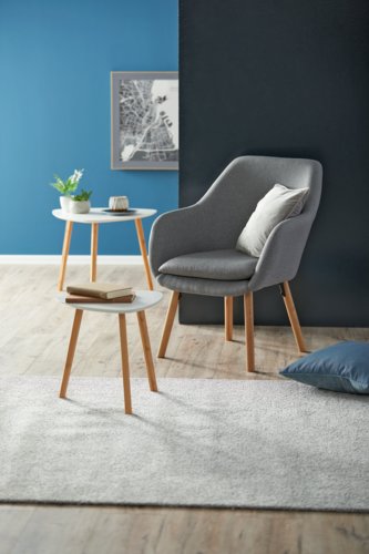 Cadeirão KLAMPENBORG cinzento