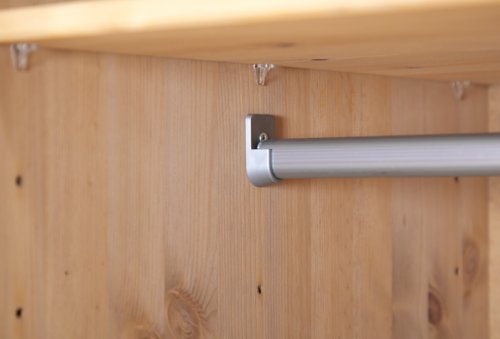Kleiderschrank LYNE 200x224 gebeizt
