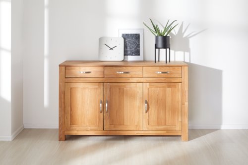 Anrichte HAGE 3 Türen ROYAL OAK DÄNISCHES BETTENLAGER