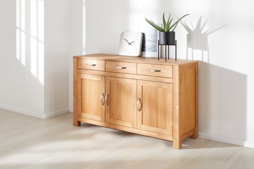 Anrichte HAGE 3 Türen ROYAL OAK DÄNISCHES BETTENLAGER