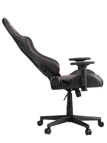 Gejmerska stolica NIBE crna umjetna koža/crvena
