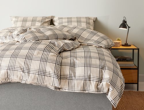 Conjunto lençóis LEAH cetim S.KING