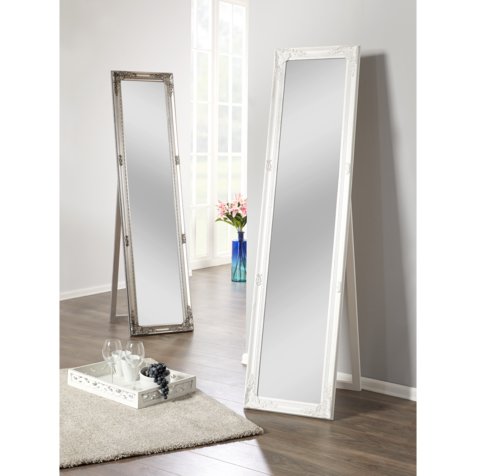 Espejo de pie NORDBORG 40×160 blanco