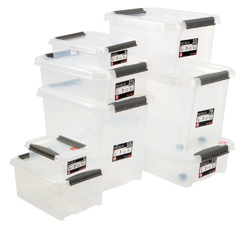 Caja PROBOX 53L con tapa transparente