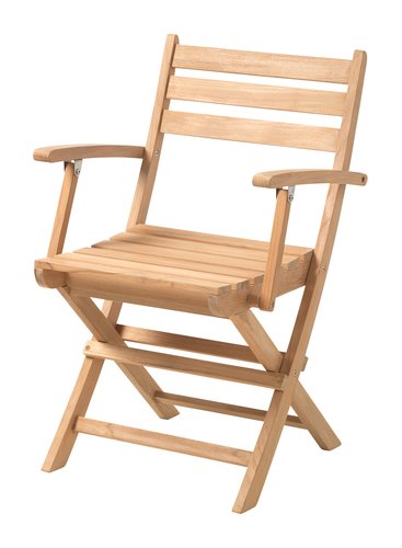 Összecsukható szék VESTERHAVET teakfa