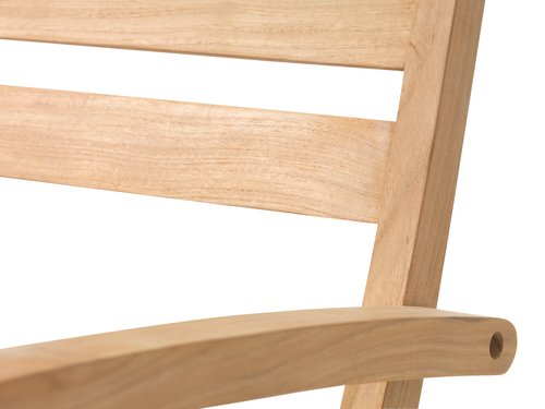 Folding chair VESTERHAVET solid teak