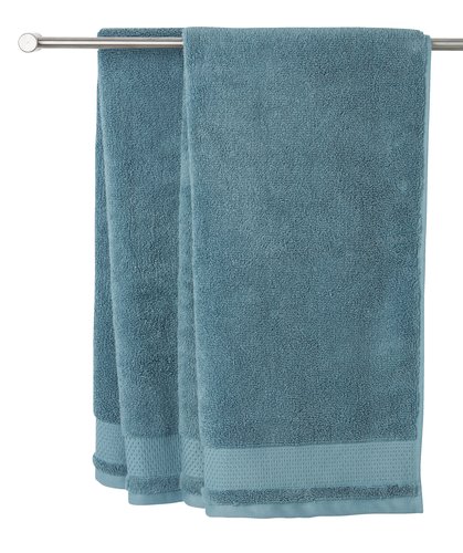 Asciugamano ospite NORA 30x50 azzurro