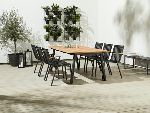 Stół ogrodowy BARSMARK S100xD210 tek