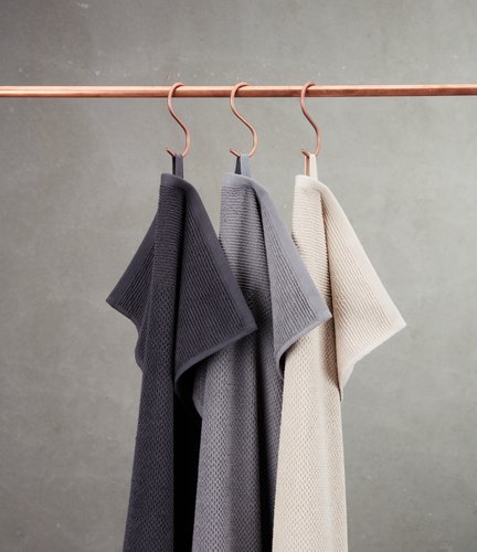 Badehåndklæde GISTAD 65x130 grå