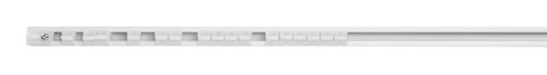 Gordijnrail FIXI 125 cm wit
