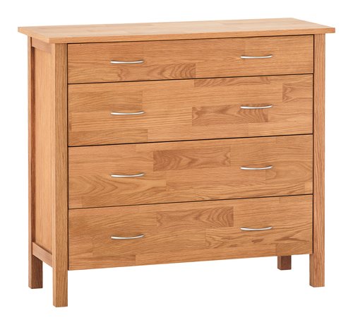 4 drawer chest KAGERUP wide oak