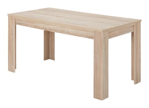 Table HASLUND 80x160 chêne