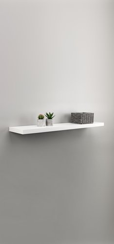 Étagère murale ABILD 120x24 blanc