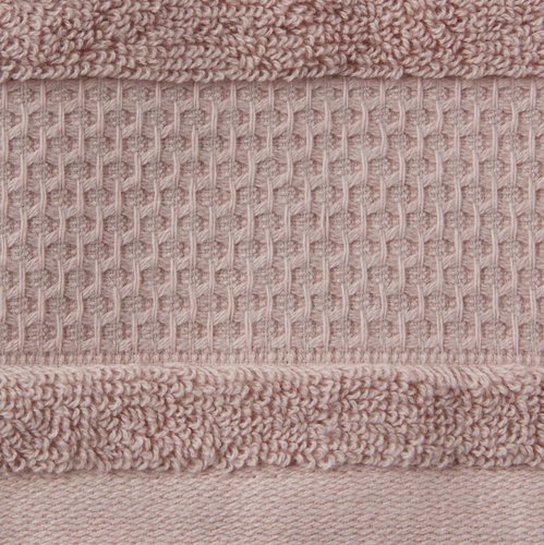 Håndklæde NORA 50x100 støvet rosa