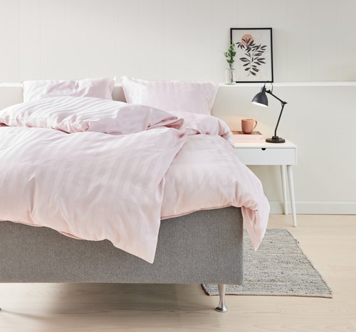 Спално бельо с чаршаф NELL 200x220 розово