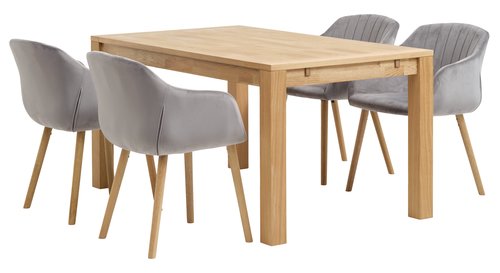 Esstisch HAGE 90x150 Royal Oak JYSK
