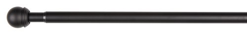 Függönykarnis BALL 120-210cm fekete