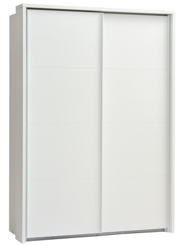 Garderob SALTOV 150 m/ram +tillbehör vit
