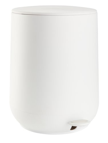 Coș gunoi OXIE 5L cu inchidere lentă alb