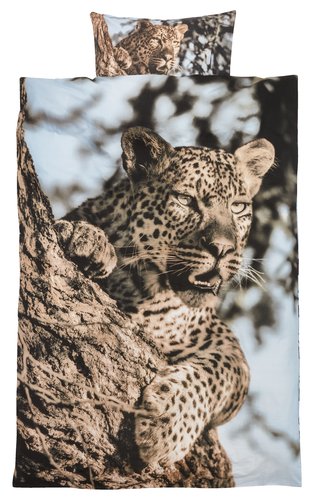 Σετ παπλωματοθήκης CHEETAH 140x200 KRONBORG