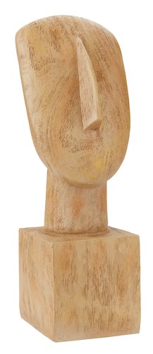 Skulptur ESKE B11xL10xH31cm ansigt