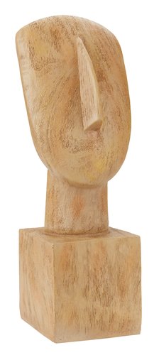 Skulptur ESKE B11xL10xH31cm ansikt