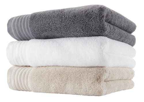 Hand towel SORUNDA 50x100 grey KRONBORG
