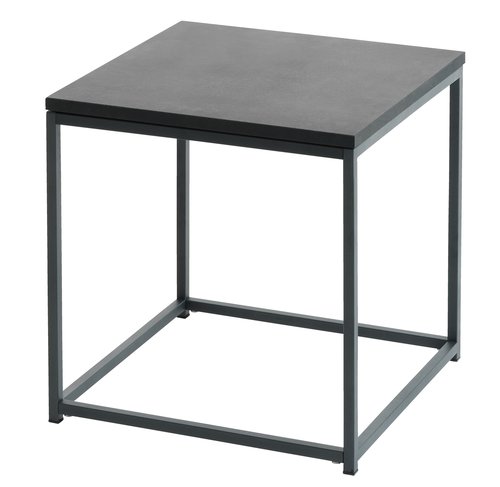Лаунж столик OLDHUSE 45x45x45см чорний