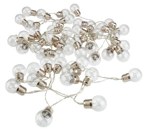 Grinalda luzes FINK C735 cm com 50 LED transparente