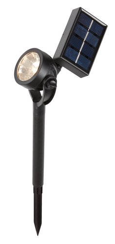 Lampada solare SPARV Ø9xH39 cm nero