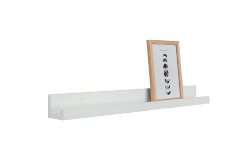 Estante para cuadros AVNEDE 115x7 blanco