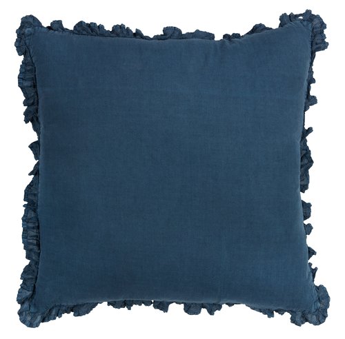 Dekorační polštář GULDBLOMME 45x45 modrá