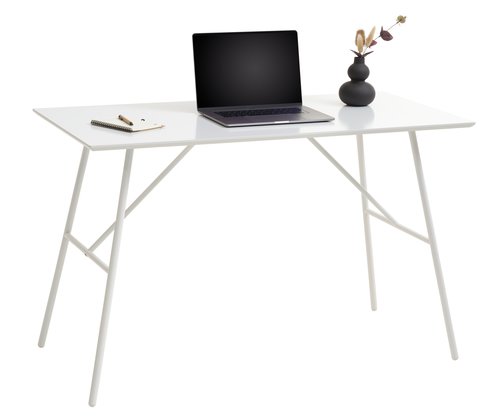 Schreibtisch BRYNDRUP 60x120 weiß JYSK