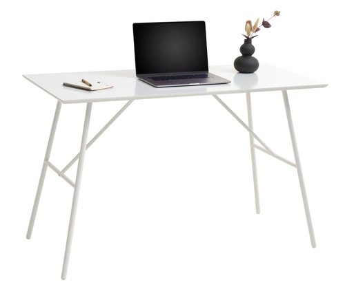 Bureau BRYNDRUP 60x120 blanc