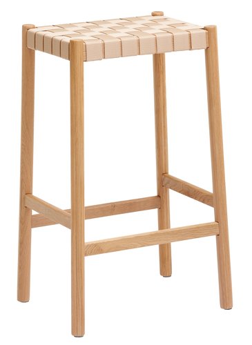 Tabouret de bar VADEHAVET chêne