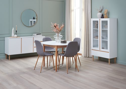 Spiegel MARSTAL Ø70 gold JYSK
