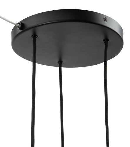 Lampadario MAGNAR 3-in-1 Ø22xH220 cm nero