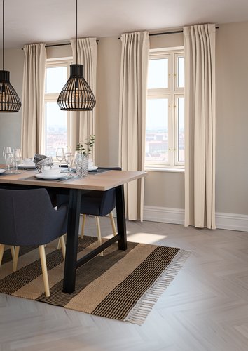 Zavjesa ROXEN 1x140x245 bež